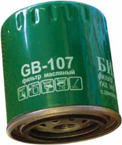 Изображение 1, GB-107 Фильтр масляный ГАЗ-3110, 3302 (дв.ЗМЗ-406) BIG FILTER
