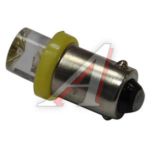 Изображение 1, ME-0411Y Лампа светодиодная 12V T4W BA9s Cone Yellow MEGA ELECTRIC