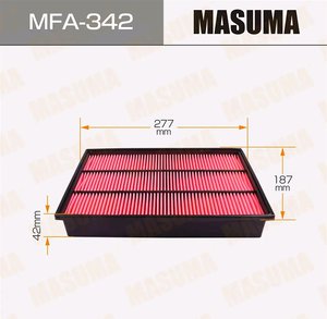 Изображение 4, MFA-342 Фильтр воздушный INFINITI FX45 MASUMA