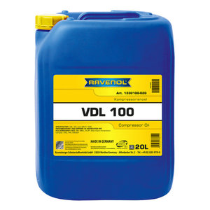 Изображение 1, 1330100020 Масло компрессорное VDL-100 20л RAVENOL