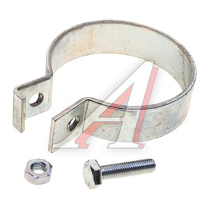 Изображение 1, 82-01021-SX Хомут глушителя MAN (d=90.5) (цинк) STELLOX