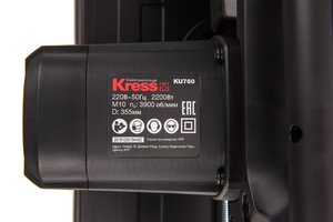 Изображение 7, KU760 Пила отрезная монтажная 2200Вт KRESS