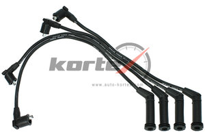 Изображение 1, KVW032 Провод высоковольтный HYUNDAI Accent (99-), Getz (SOHC) комплект KORTEX