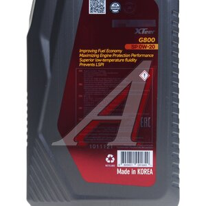 Изображение 2, 1011121 Масло моторное XTEER G800 SP 0W20 синт.1л