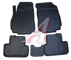 Изображение 1, NPL-Po-12-40 Коврик салона CHEVROLET Orlando (11-) полиуретан 4шт. NORPLAST