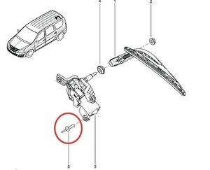 Изображение 2, 7703072362 Клипса RENAULT OE