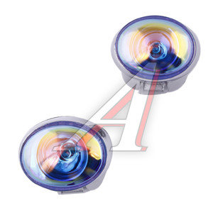 Изображение 1, FL-3030RB Фара дальнего света FL-3030 Rainbow Blue (92х75м) 2шт. FAR LIGHT