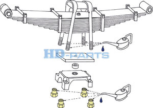 Изображение 3, 312191 Гайка SCANIA стремянки (M22x2, 5) HD-PARTS