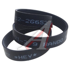 Изображение 1, 25212-2G652 Ремень приводной поликлиновой HYUNDAI Sonata 6 (10-14) генератора ОЕ