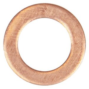 Изображение 1, ER-06010010 Шайба 6.0х10.0х1.0 медная (плоская) ЭВРИКА