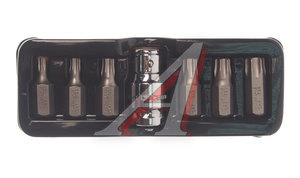 Изображение 2, RF-4074 Набор бит 1/2" TORX T25-T55 с держателем 7 предметов в ложементе ROCKFORCE