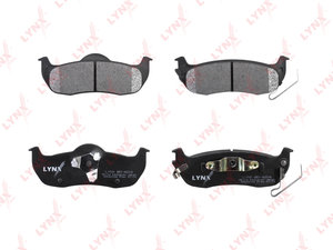 Изображение 1, BD4204 Колодки тормозные JEEP Grand Cherokee (05-) задние (4шт.) LYNX
