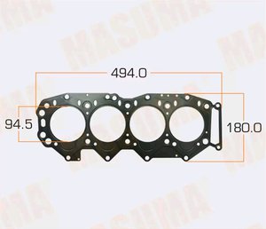 Изображение 2, MD04016S Прокладка головки блока MAZDA BT-50 MASUMA
