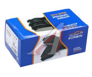 Изображение 5, KWBP0059 Колодки тормозные CHERY Amulet (06-) передние (4шт.) KORWIN
