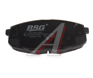 Изображение 4, BSG40200052 Колодки тормозные KIA Cerato (08-) передние (4шт.) BSG