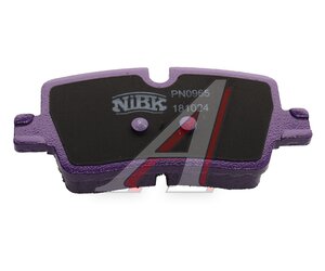 Изображение 3, PN0965 Колодки тормозные BMW 3 (18-) задние (4шт.) NIBK