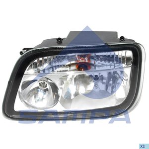 Изображение 2, 201.105 Фара MERCEDES Actros MP2 (03-08) левая SAMPA