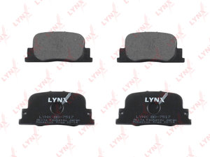 Изображение 2, BD7517 Колодки тормозные TOYOTA Camry (96-) задние (4шт.) LYNX