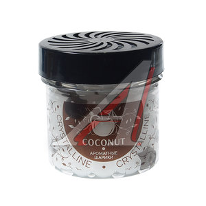 Изображение 1, CR-09 Ароматизатор на панель приборов гелевый (Coconut) Crystalline FOUETTE