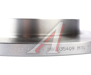 Изображение 4, MBC035409 Диск тормозной BMW 3 (E30) (82-) передний (1шт.) MANDO