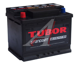 Изображение 1, 6СТ60(1) Аккумулятор TUBOR Standart 60А/ч