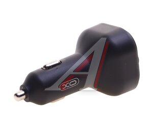 Изображение 2, BCC18 Black Устройство зарядное в прикуриватель с трансмиттером (bluetooth, hands free) черное XO