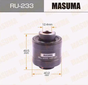 Изображение 3, RU-233 Сайлентблок MITSUBISHI Lancer (00-13) рычага заднего поперечного MASUMA