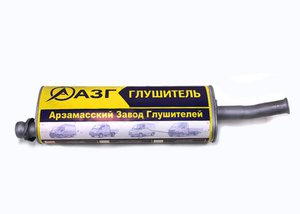 Изображение 1, 27527-1201008-10 Глушитель ГАЗ-2217, 27527 дв.CUMMINS ЕВРО-4 усиленный АЗГ