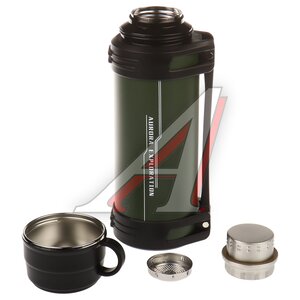 Изображение 3, 2500 bolotniy Термос 2.5л нержавеющая сталь болотный, кнопка