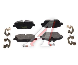 Изображение 1, 2391604 Колодки тормозные BMW 1 (E81, E82, E88) передние (4шт.) TEXTAR