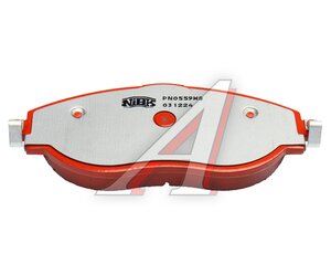 Изображение 4, PN0559WS Колодки тормозные VW Passat (10-) передние с датчиком (4шт.) NIBK