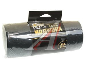 Изображение 1, GS 0411 Подушка-валик автомобильная черная 30х14см GOLDEN SNAIL
