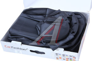 Изображение 3, 211718060606 Авточехлы HYUNDAI i40 (11-) экокожа черные комплект CARFASHION