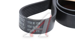 Изображение 3, 25210-52012 Ремень приводной поликлиновой 8PK2034 HYUNDAI HD120 дв.D6GA (с кондиционером) OE