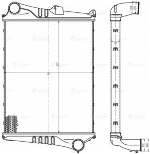 Изображение 3, LRIC1014 Интеркулер VOLVO FH12 (93-) LUZAR