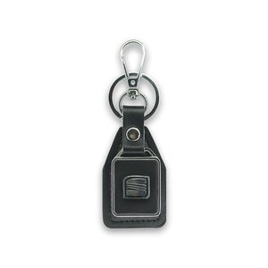 Изображение 3, BKN 036 Брелок "SEAT" черный,  металл,  кожа MASHINOKOM