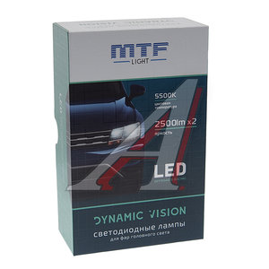 Изображение 3, DVB4K5 Лампа светодиодная 12V HB4 P22d бокс (2шт.) MTF