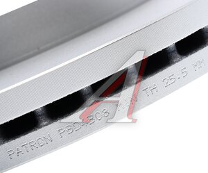 Изображение 6, PBD4308 Диск тормозной VW Multivan 5 (03-09) передний (1шт.) PATRON