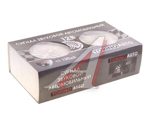 Изображение 4, TZ-226 CHROME Сигнал звуковой 12V 290/345Hz комплект 2шт. TORINO