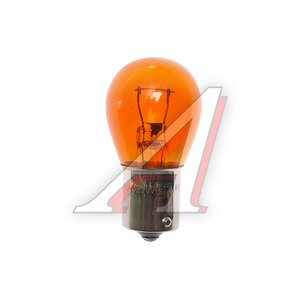 Изображение 1, 61213ORANGE Лампа 12V PY21W BA15s желтая МАЯК