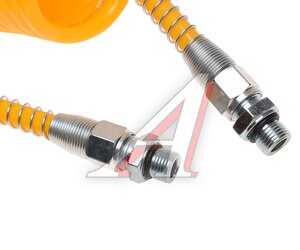 Изображение 2, 350-49-002 Шланг пневматический витой М16 L=7.5м (желтый) (t=-45+50) MEGAPOWER