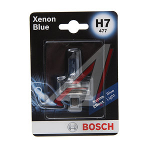Изображение 2, 1987301013 Лампа 12V H7 55W PХ26d блистер (1шт.) Xenon Blue BOSCH