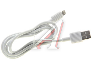 Изображение 1, NB156 White Кабель iPhone (5-) 2.4A 1м белый XO