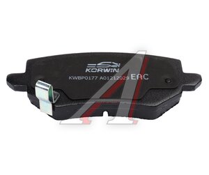 Изображение 4, KWBP0177 Колодки тормозные GREAT WALL Poer задние (4шт.) KORWIN