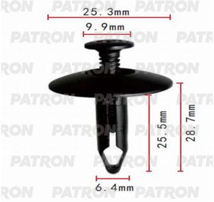 Изображение 1, P37-0373 Пистон обивки универсальный PATRON