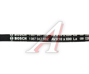 Изображение 5, 1987947582 Ремень приводной клиновой 10х690 BOSCH