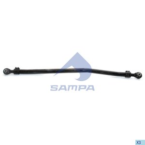 Изображение 2, 095.414 Тяга стабилизатора MERCEDES Actros L=1815 (с изгибом) SAMPA