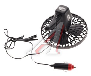 Изображение 3, AV-25120 Вентилятор в салон 12V на присоске черный AUTOVIRAZH
