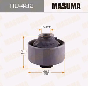 Изображение 2, RU-482 Сайлентблок TOYOTA Rav 4 (08-) рычага переднего MASUMA