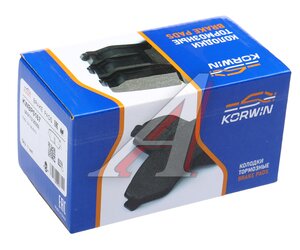 Изображение 5, KWBP0167 Колодки тормозные GEELY Tugella, Xingyue (19-) задние (4шт.) KORWIN